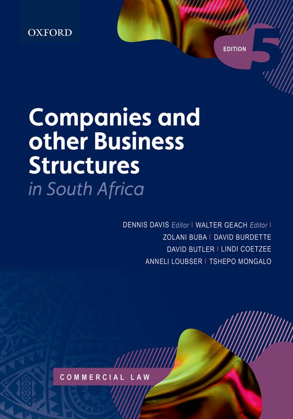 Companies and Other Business Structures in South Africa, 5th Edition