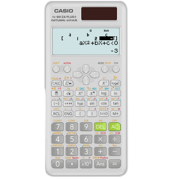 Casio Calculator Scientific FX-991ZA+ll